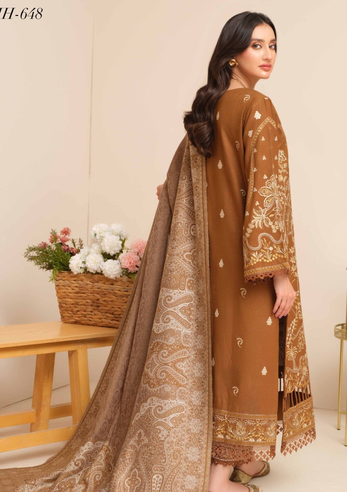 Winter Collection - Johra - Meerab - JH24#648 - Official Johra - Agha Fabrics UK