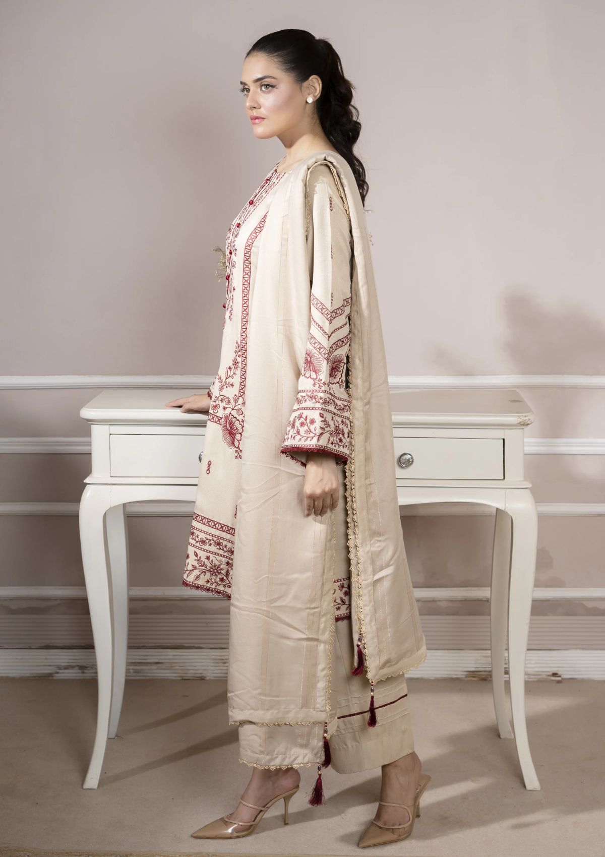 Winter Collection - Keysha - Herringbone Volume 01 - KS-H24-09 - Official Keysha - Agha Fabrics UK