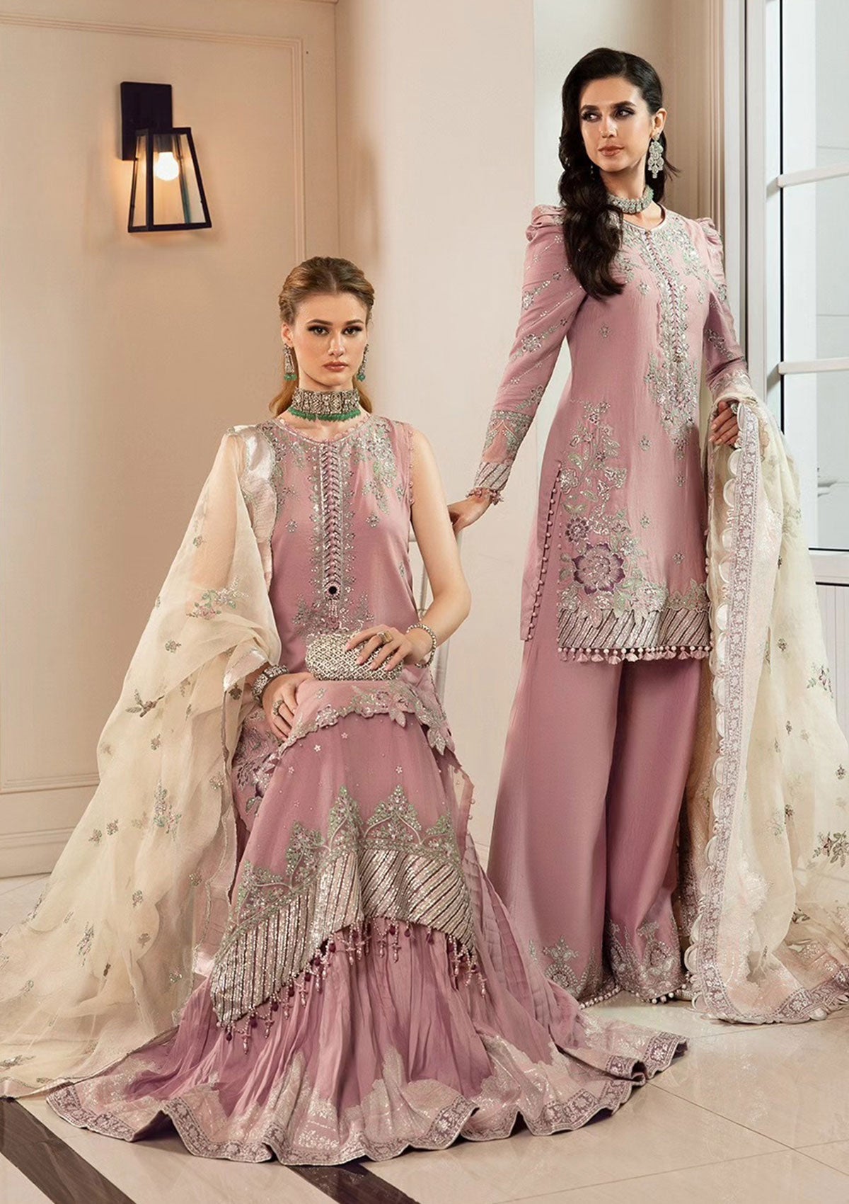 Formal Collection - Maria B - Sateen - Fall - MSF#06 - Official Maria B - Agha Fabrics UK