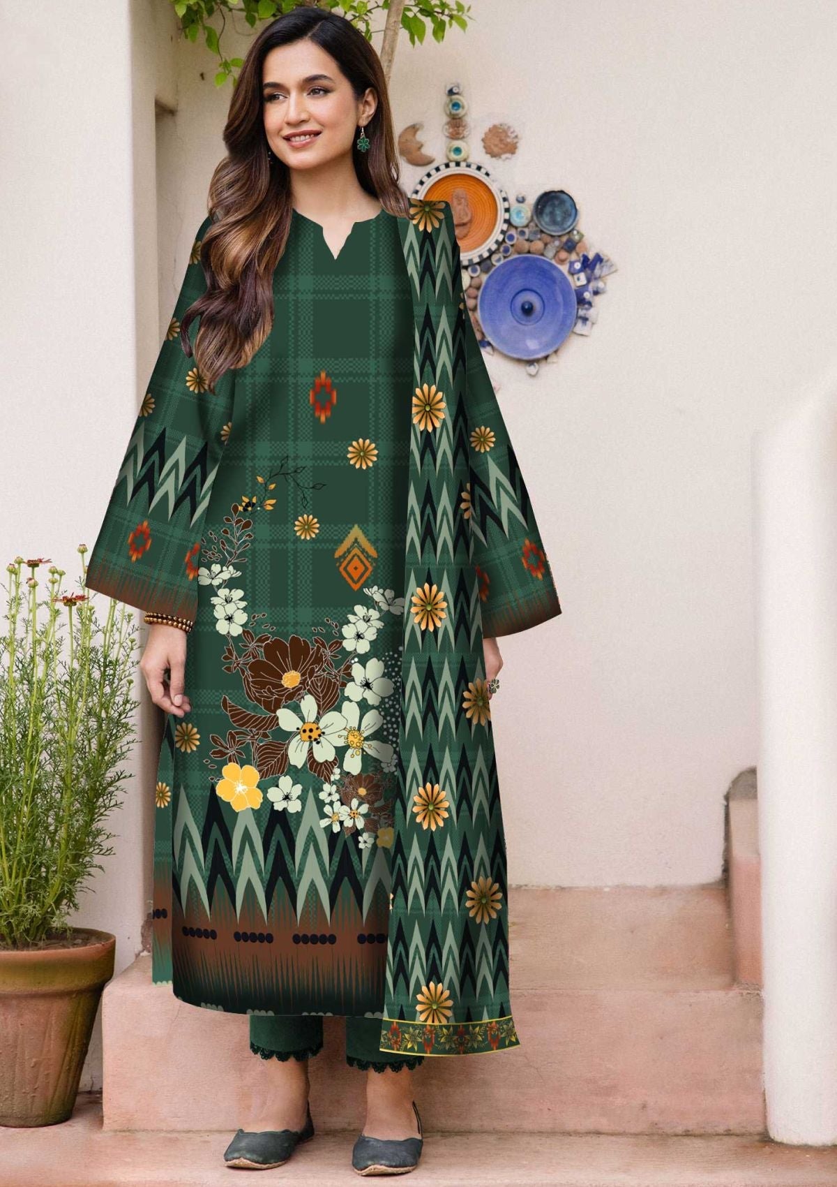 Winter Collection - Art n Style - Monsoon Linen 24 - AMS#13 - Official Art n Style - Agha Fabrics UK