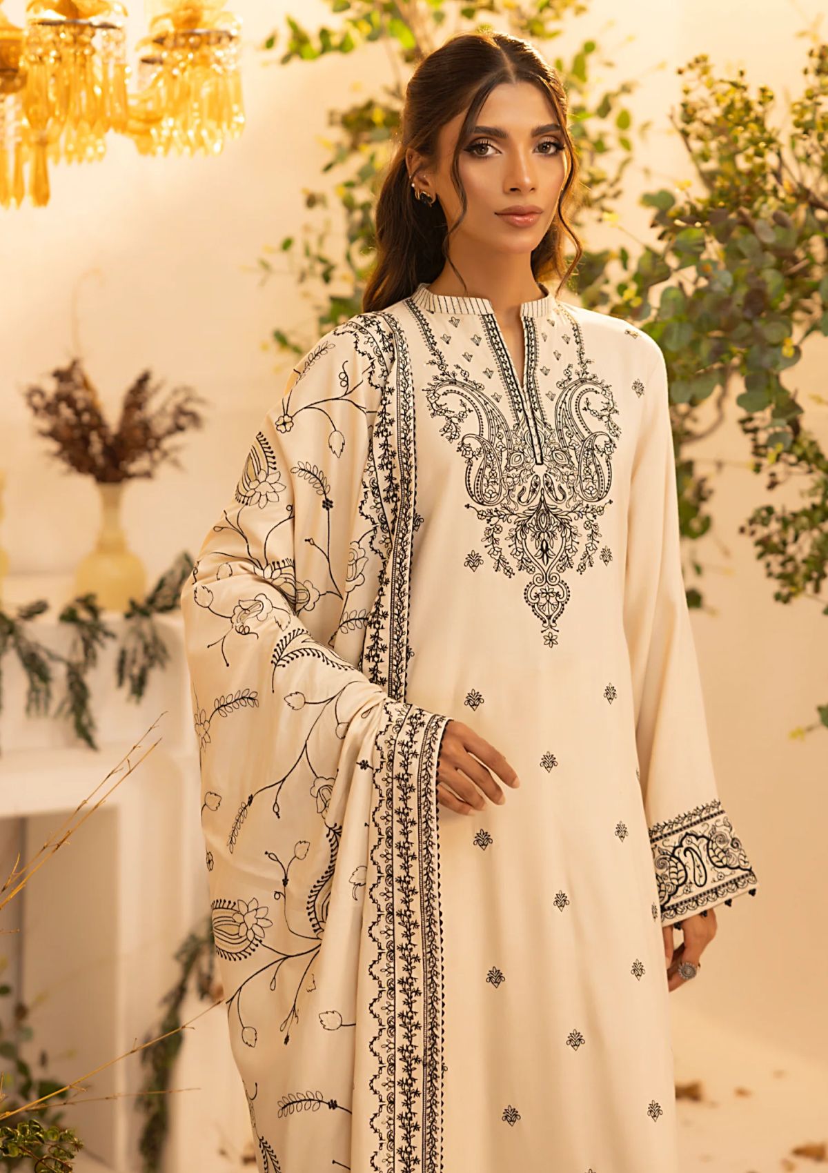 Winter Collection - Lakhany - Cashmi Wool - LCW24#LG-SK-0238 - Official Lakhany - Agha Fabrics UK