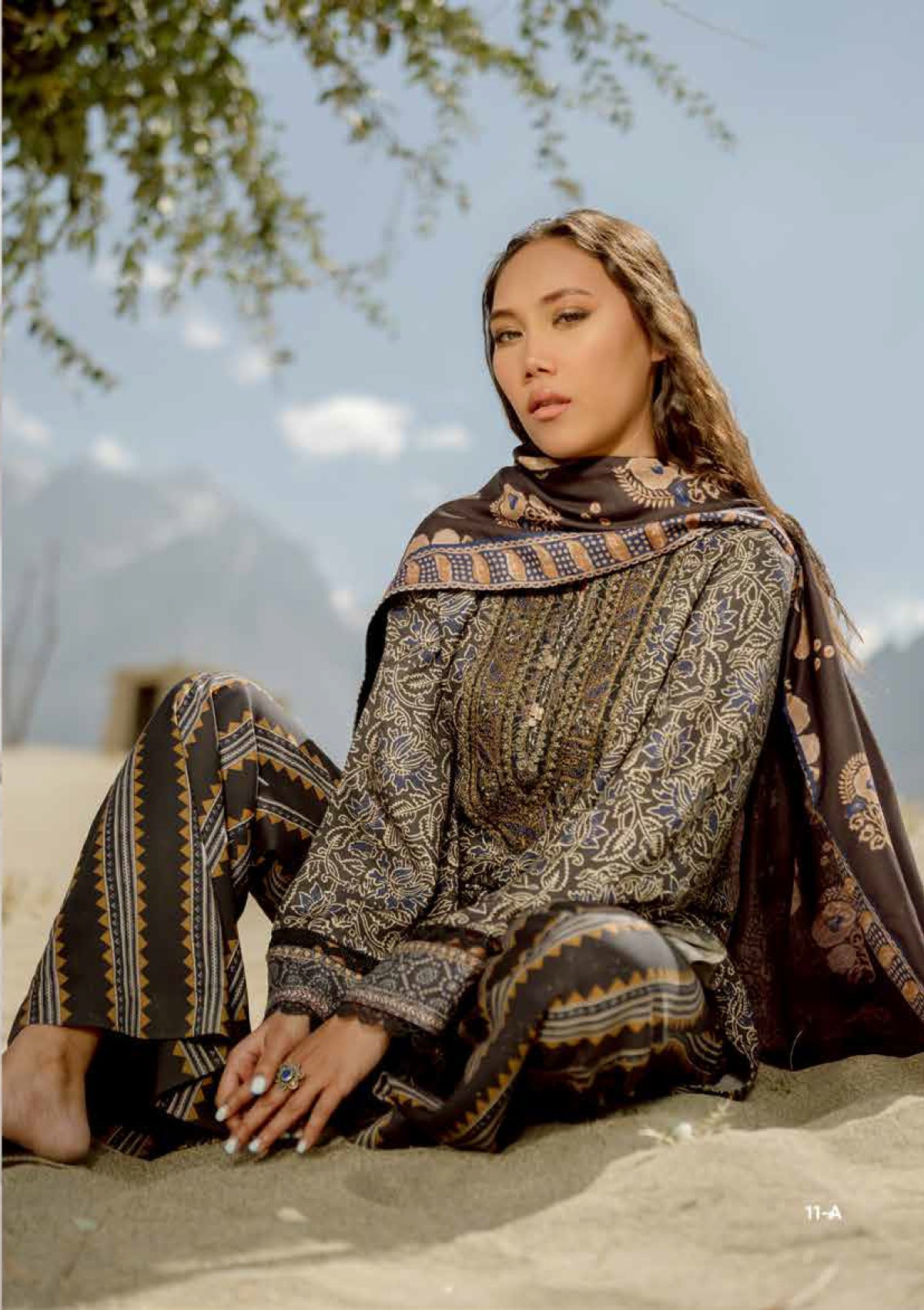 Winter Collection - M.Basics - Mirage - MBM#11A - Official M.Basics - Agha Fabrics UK