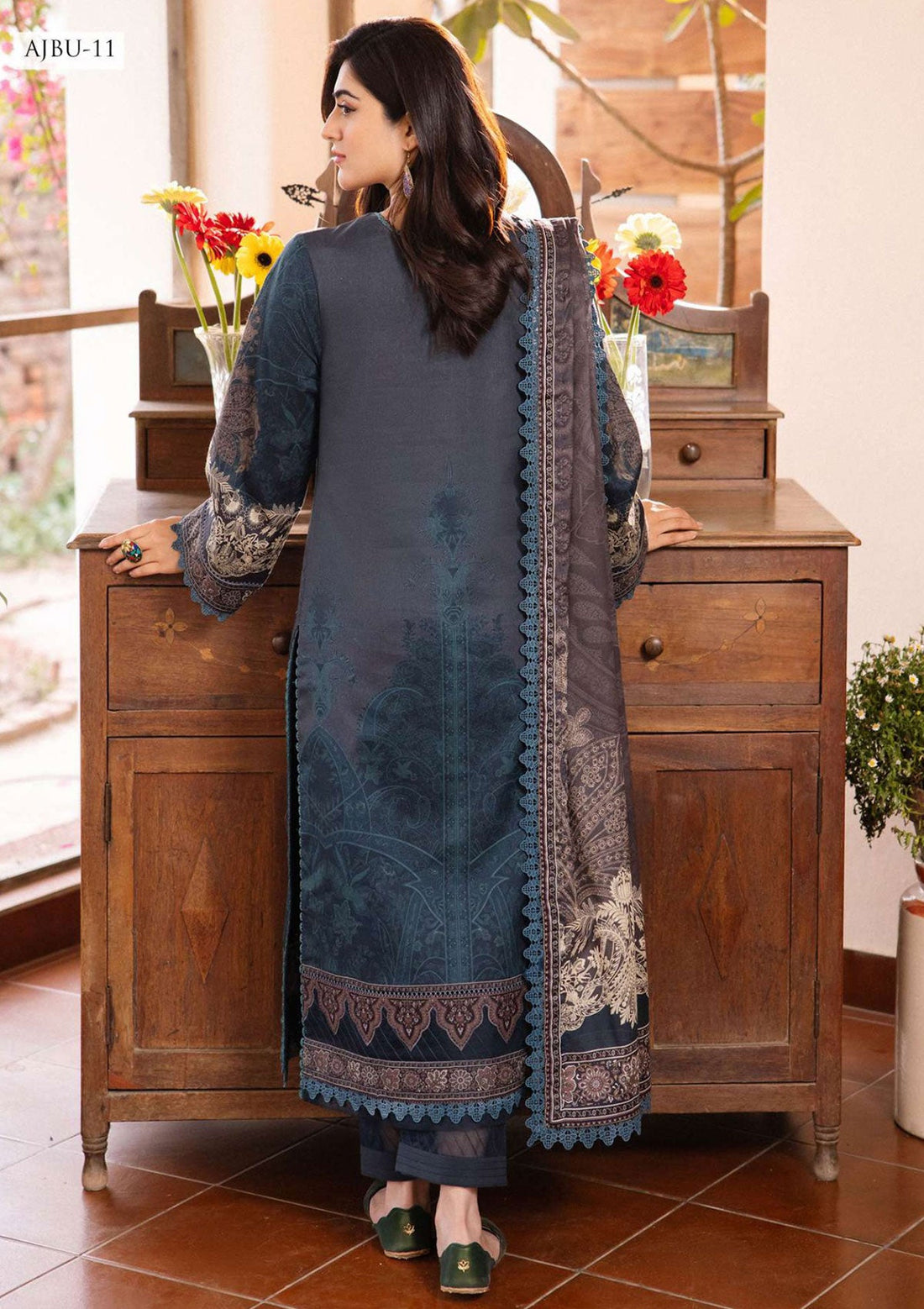 Lawn Collection - Asim Jofa - Prints Vol 2 - JP24#11 - Official Asim Jofa - Agha Fabrics UK