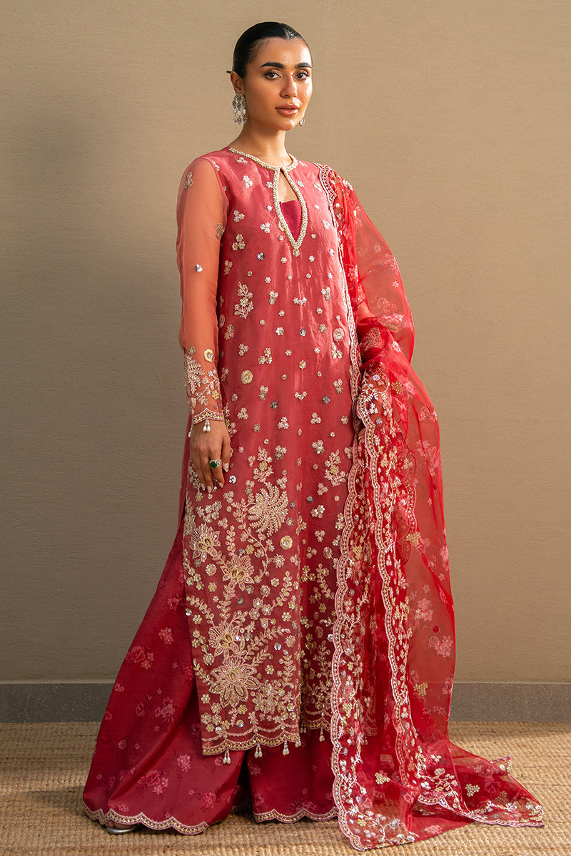 Cross Stitch | Wedding Collection 24 | CRIMSON FIRE - Official Cross Stitch - Agha Fabrics UK