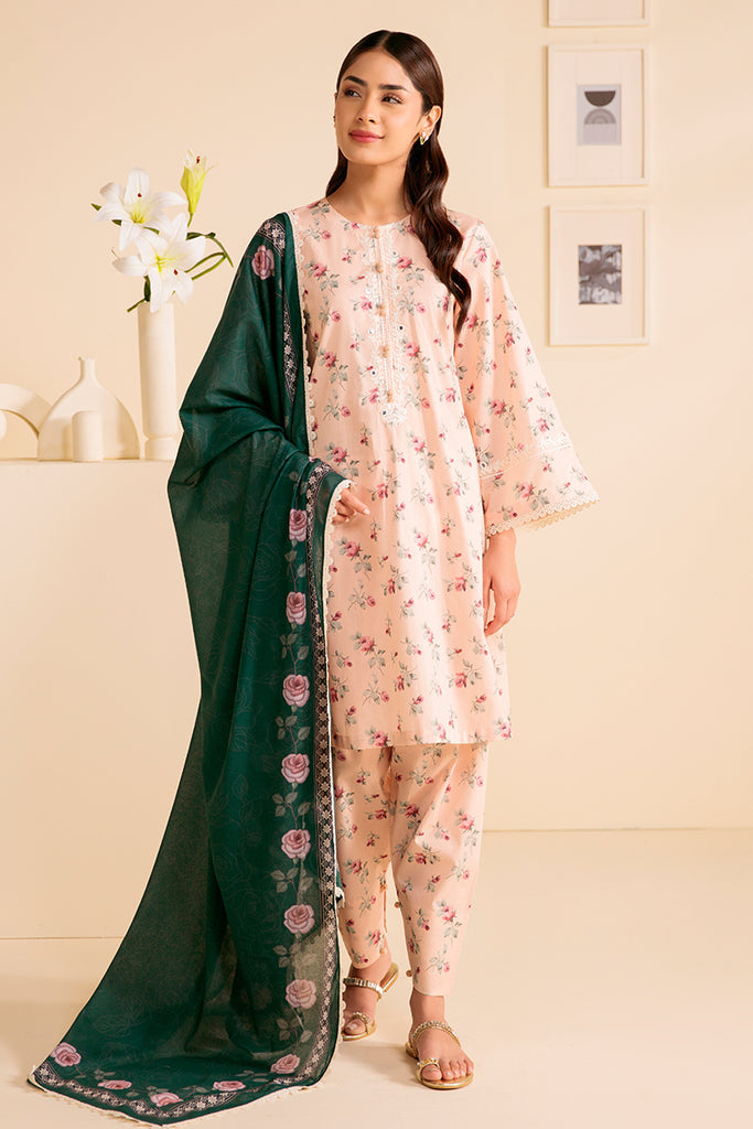 Cross Stitch | Daily Wear | PINK PARFAIT - Official Cross Stitch - Agha Fabrics UK