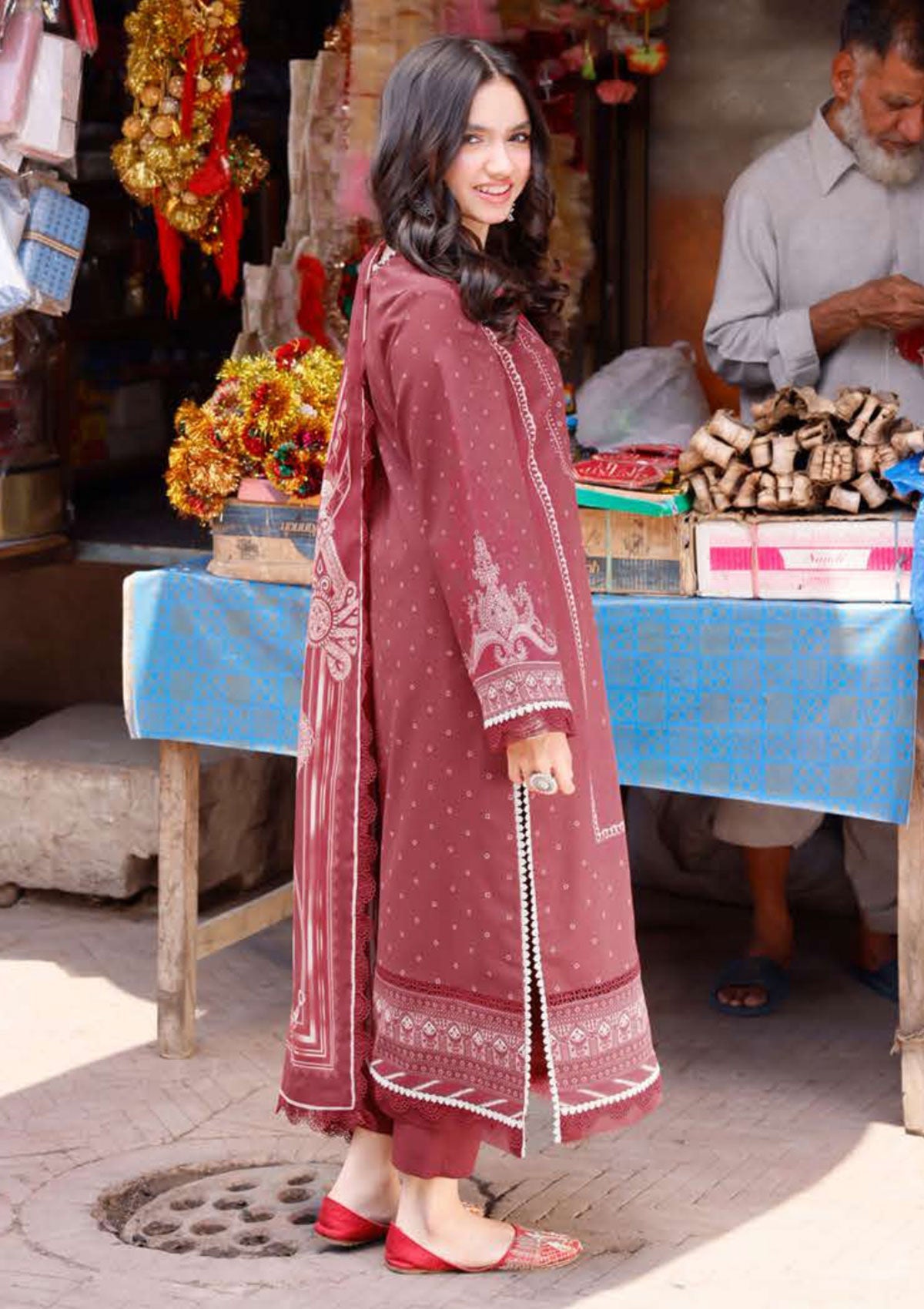 Lawn Collection - Asim Jofa - Basic Prints 24 - AJBB#18 - Official Asim Jofa - Agha Fabrics UK