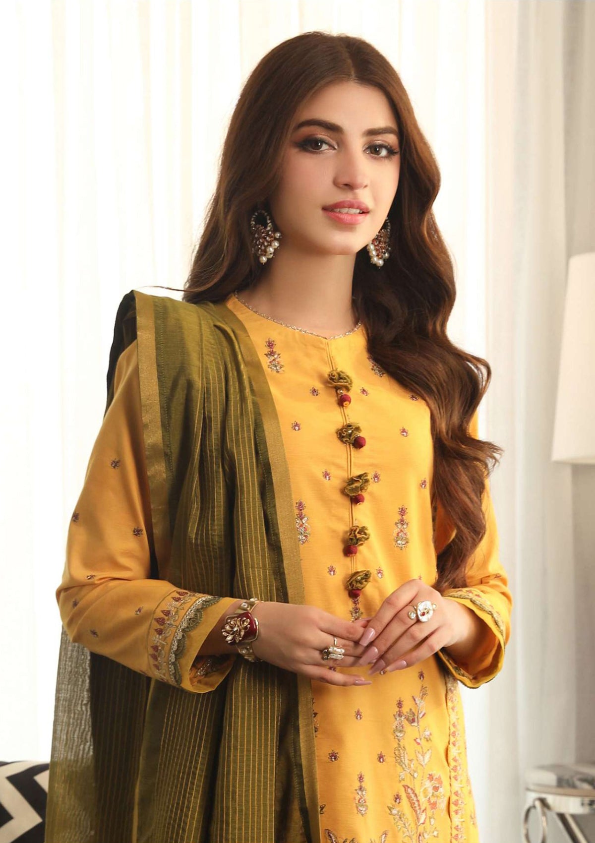Lawn Collection - Asim Jofa - Aira - AJAI#12 - Official Asim Jofa - Agha Fabrics UK