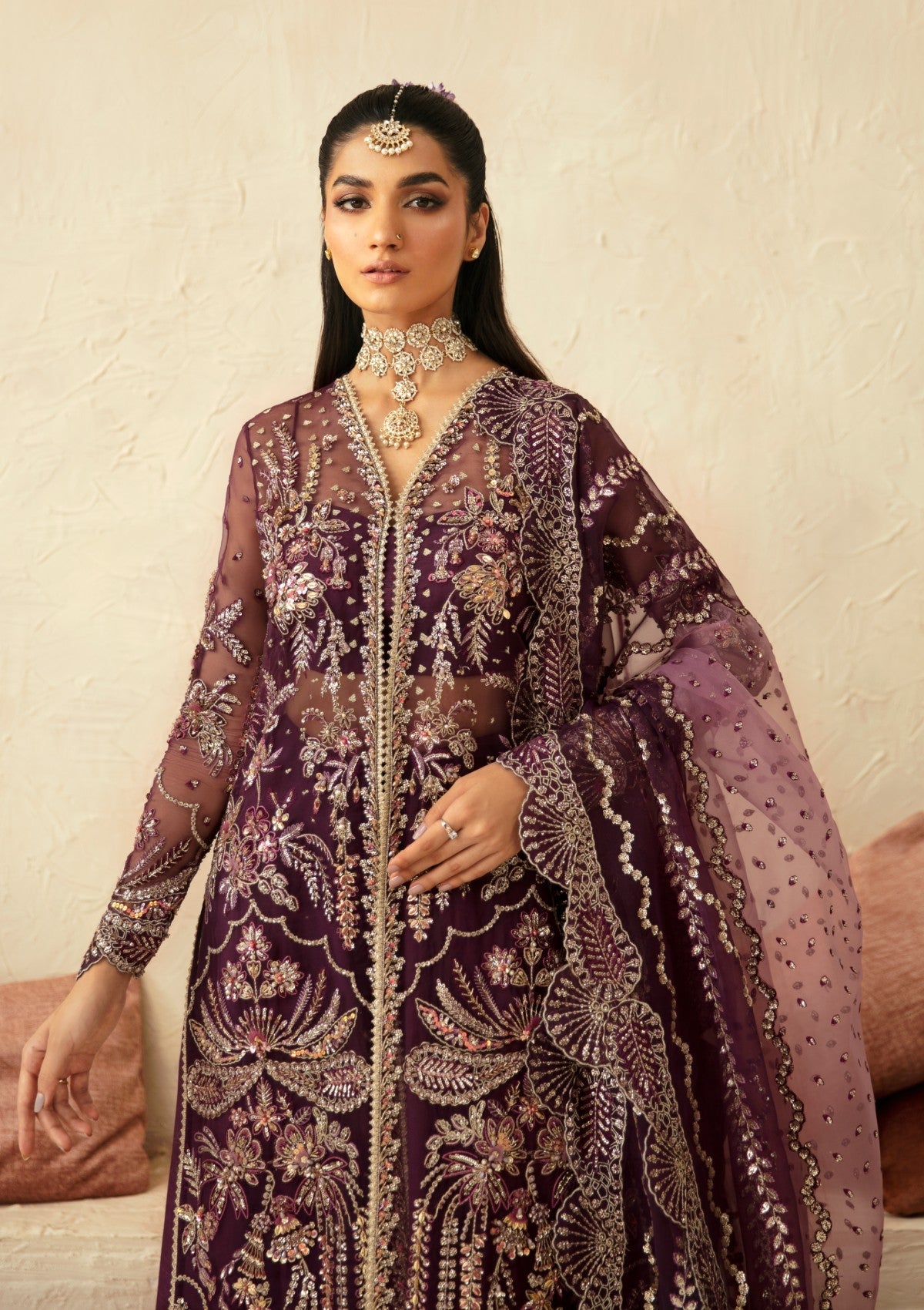 Formal Collection - Akbar Aslam - Mastani - ASM24#1567 - Aureus - Official Akbar Aslam - Agha Fabrics UK