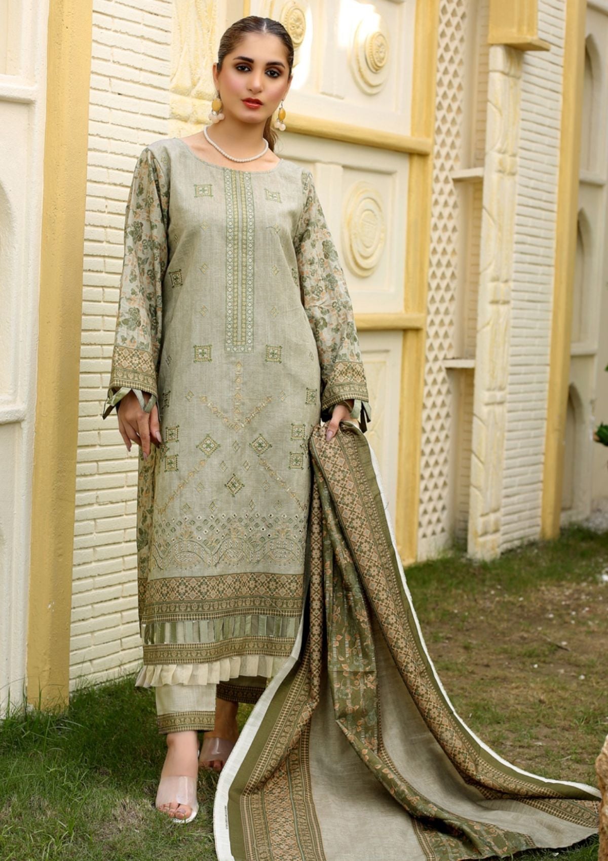Winter Collection - Bin Rashid - Aina - BA24#01 - Official Bin Rashid - Agha Fabrics UK