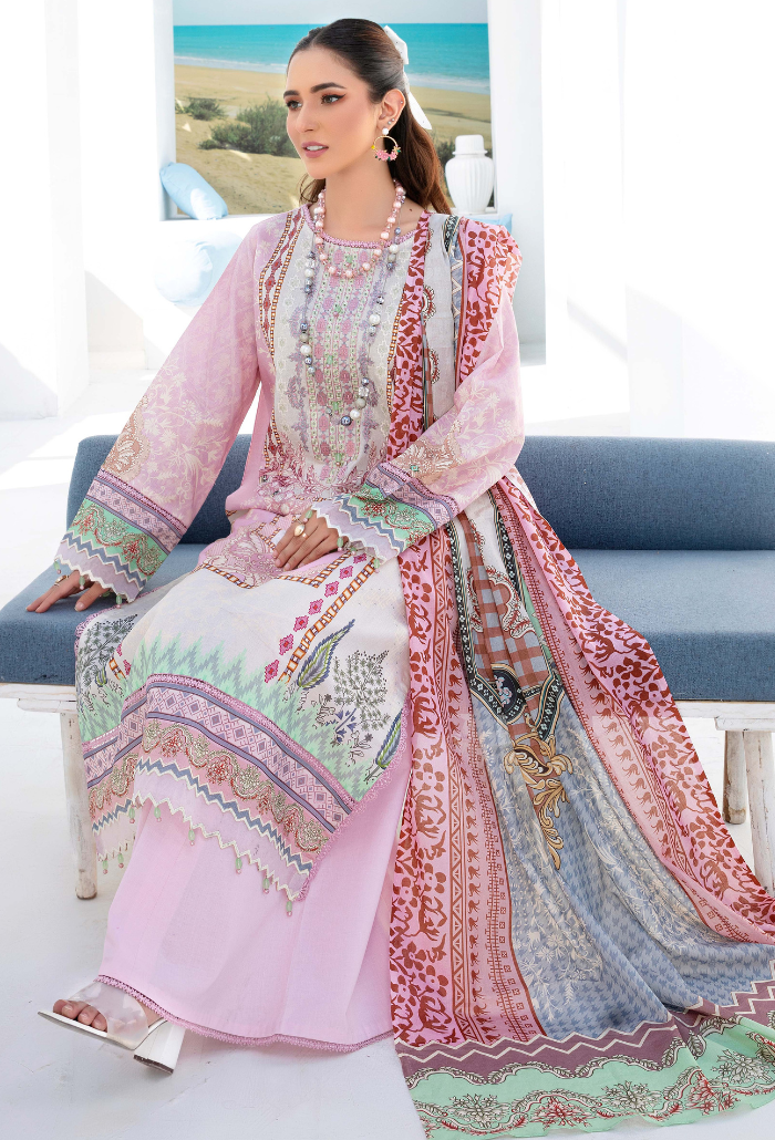 Humdum | Saira Bano Lawn 24 | D08