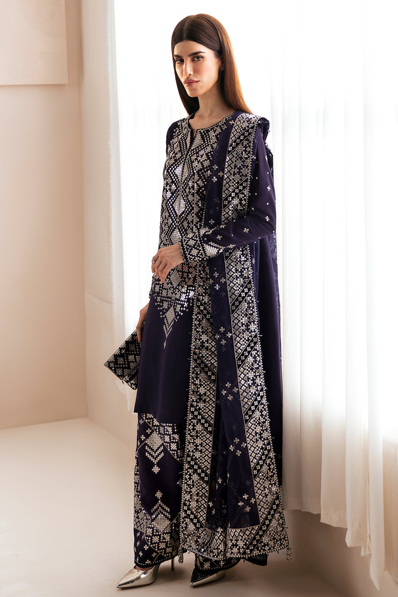 Jazmin | Formals Collection | Raw Silk UR-7030 - Official Jazmin - Agha Fabrics UK