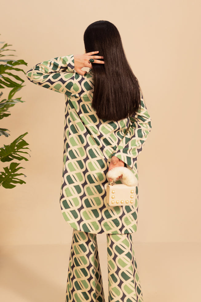 Fozia Khalid | Print Edit | Emeraude - Official Fozia Khalid - Agha Fabrics UK