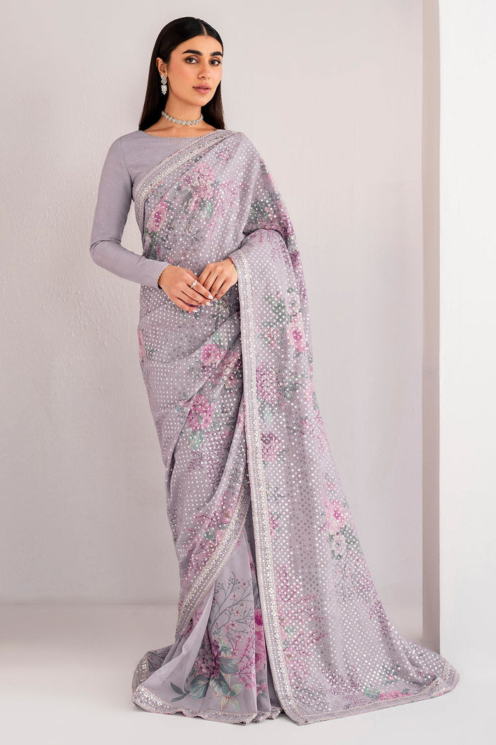 Jazmin | Formals Collection | CHIFFON UC-3060 - Official Jazmin - Agha Fabrics UK