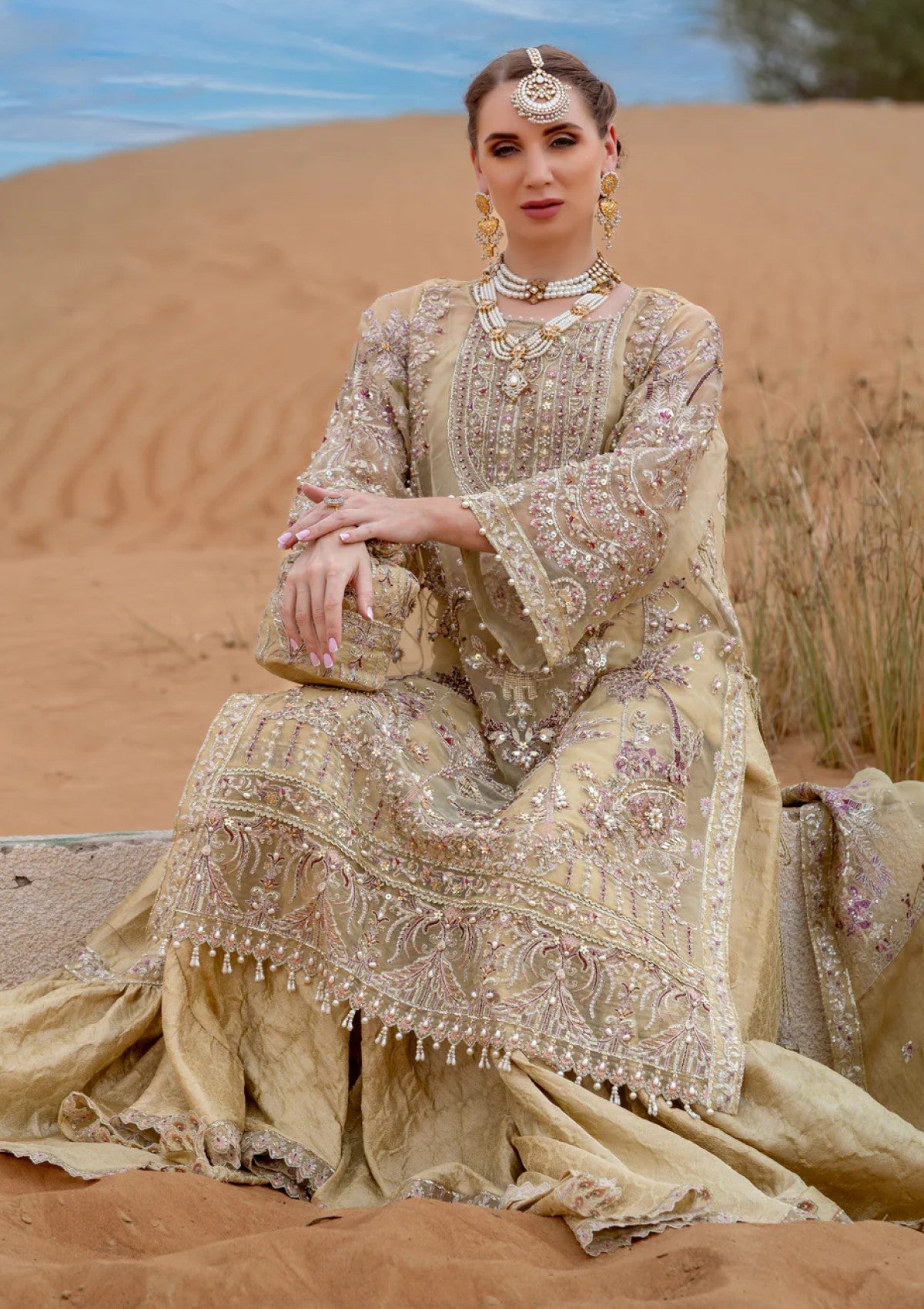 Formals - Kara - Luxe Volume II - 05 Amber Glow - Official Kara - Agha Fabrics UK