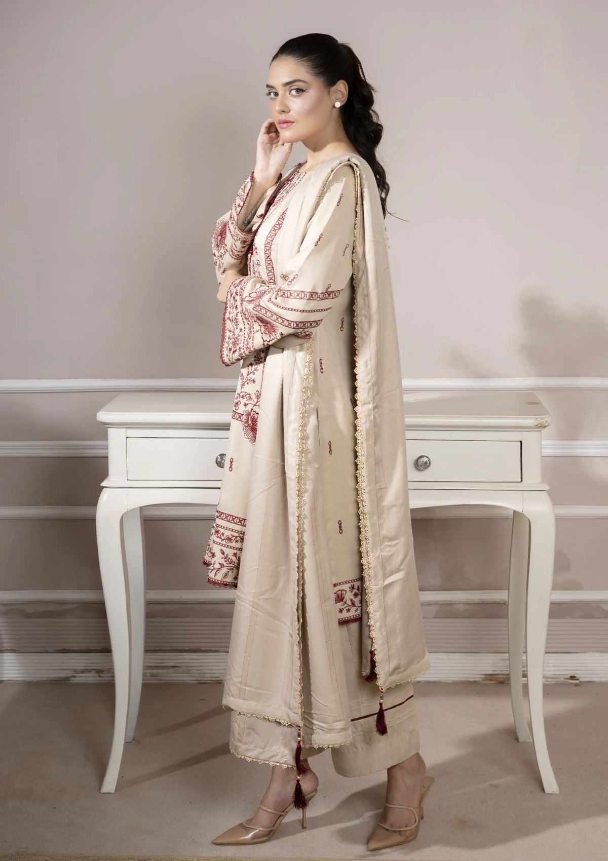 Winter Collection - Keysha - Herringbone Volume 01 - KS-H24-09 - Official Keysha - Agha Fabrics UK
