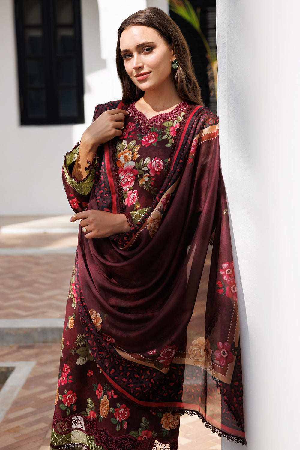Farasha | Printed Essentials | Floral Berry