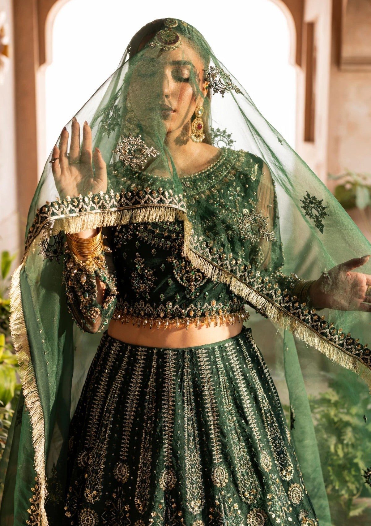 Formals - Aylin - Wedding Edit 25 - EMERALD - Official Aylin - Agha Fabrics UK
