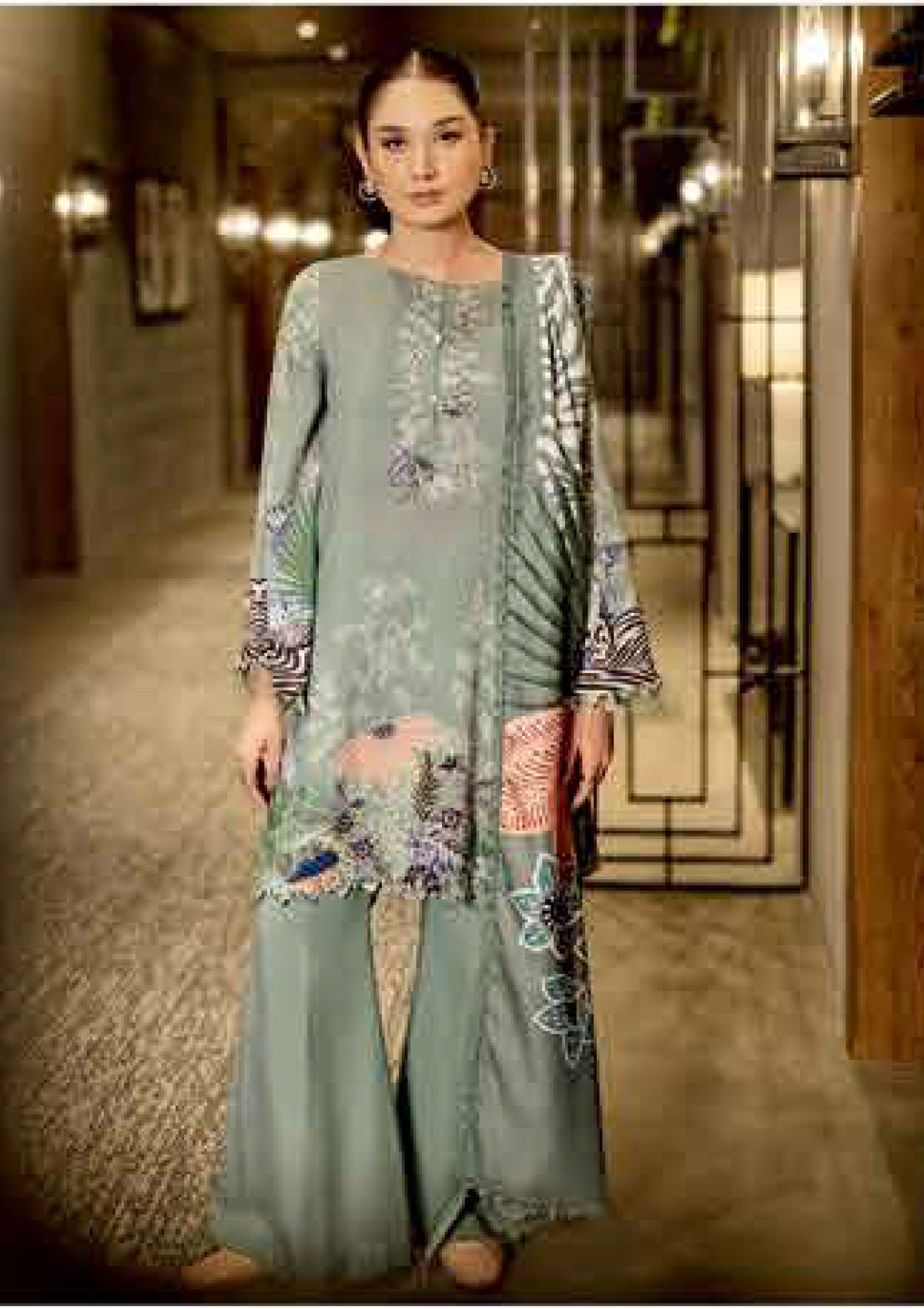 Winter Collection - M.Basics - Mirage - MBM#12B - Official M.Basics - Agha Fabrics UK