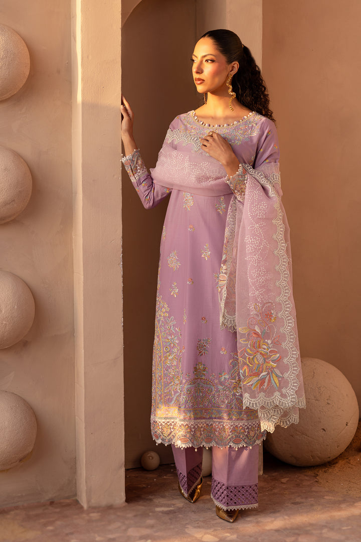 Batik | Ophelia Luxury Pret | Yasha Lilac - Official Batik - Agha Fabrics UK