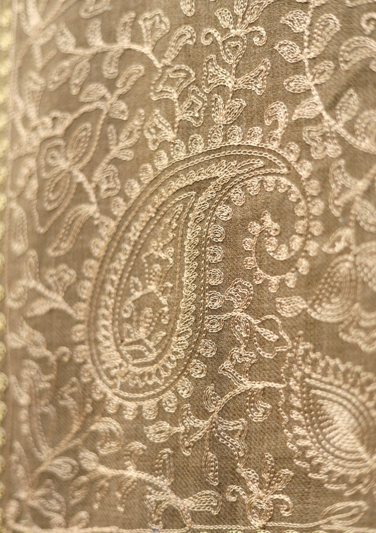 Ari Work Wool Shawl D - 57 - L Mouse - Official Shawls Niche - Agha Fabrics UK