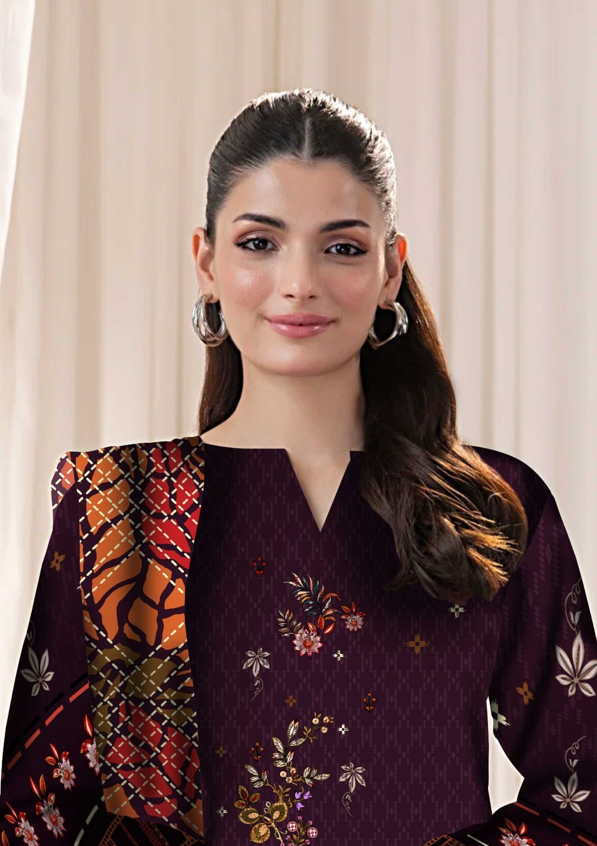 Winter Collection - Art n Style - Monsoon Linen - Volume 2 - A24#21 - Official Art n Style - Agha Fabrics UK