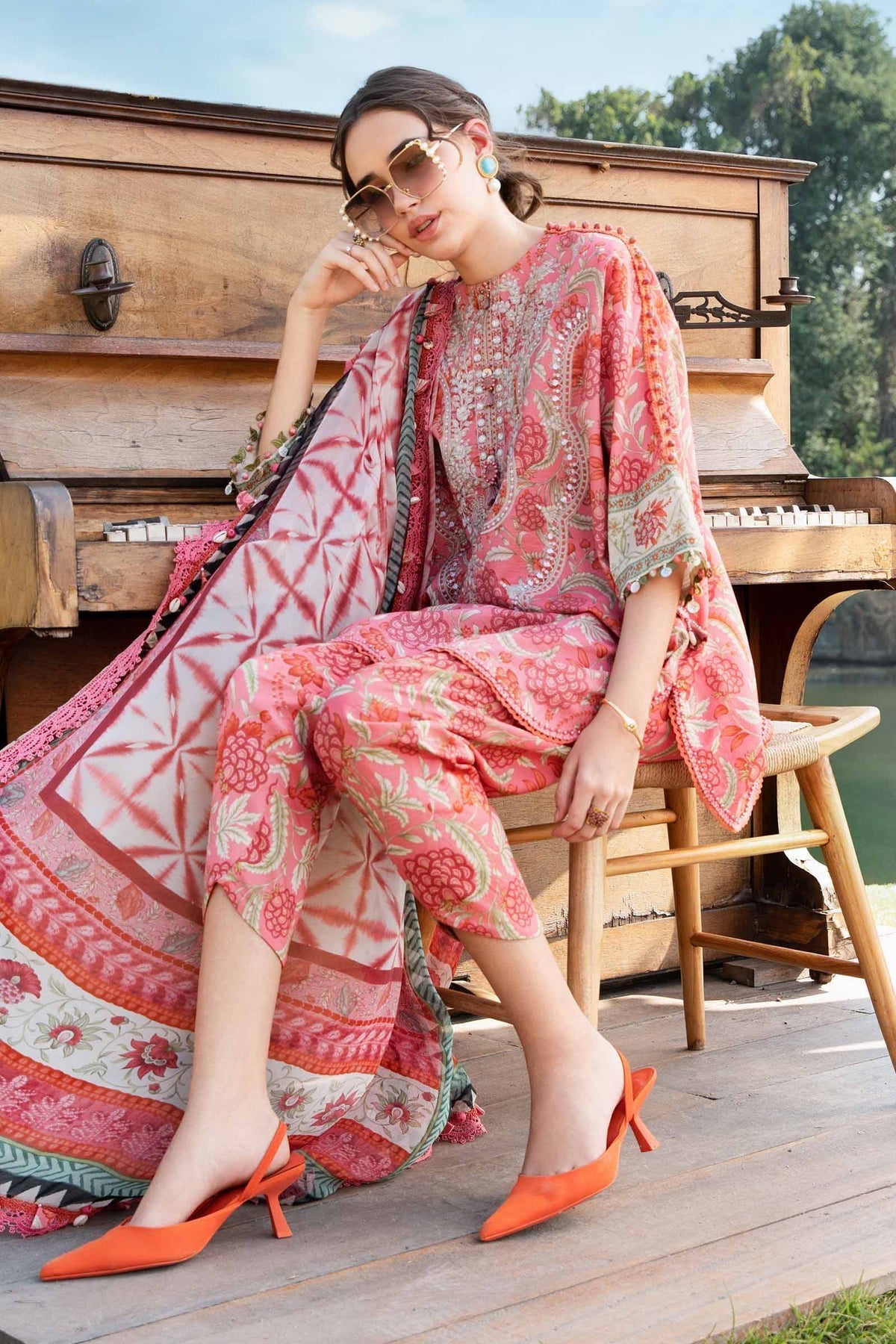 Maria B | M Prints 25 | MPT-2513-A - Official Maria B - Agha Fabrics UK