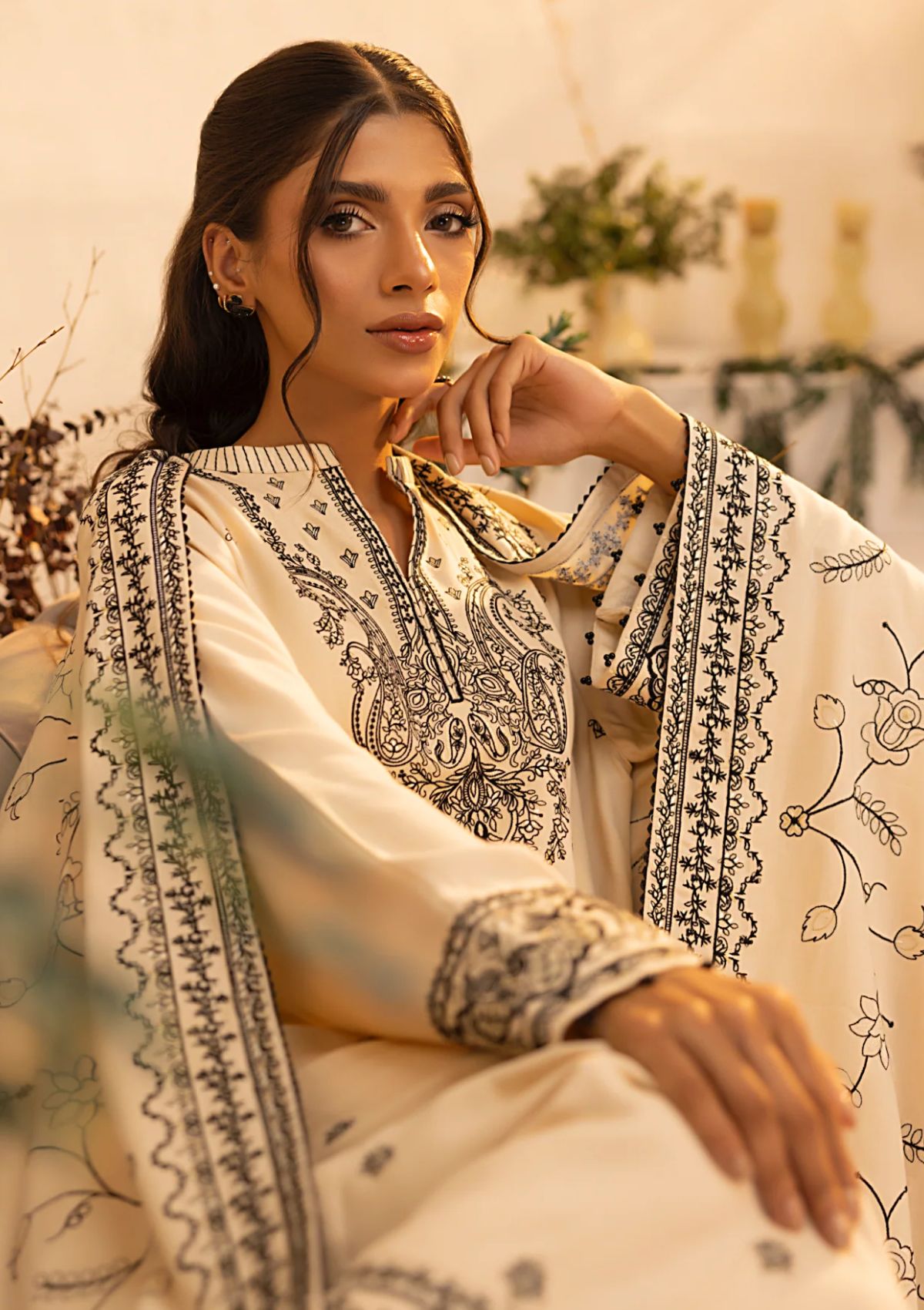 Winter Collection - Lakhany - Cashmi Wool - LCW24#LG-SK-0238 - Official Lakhany - Agha Fabrics UK