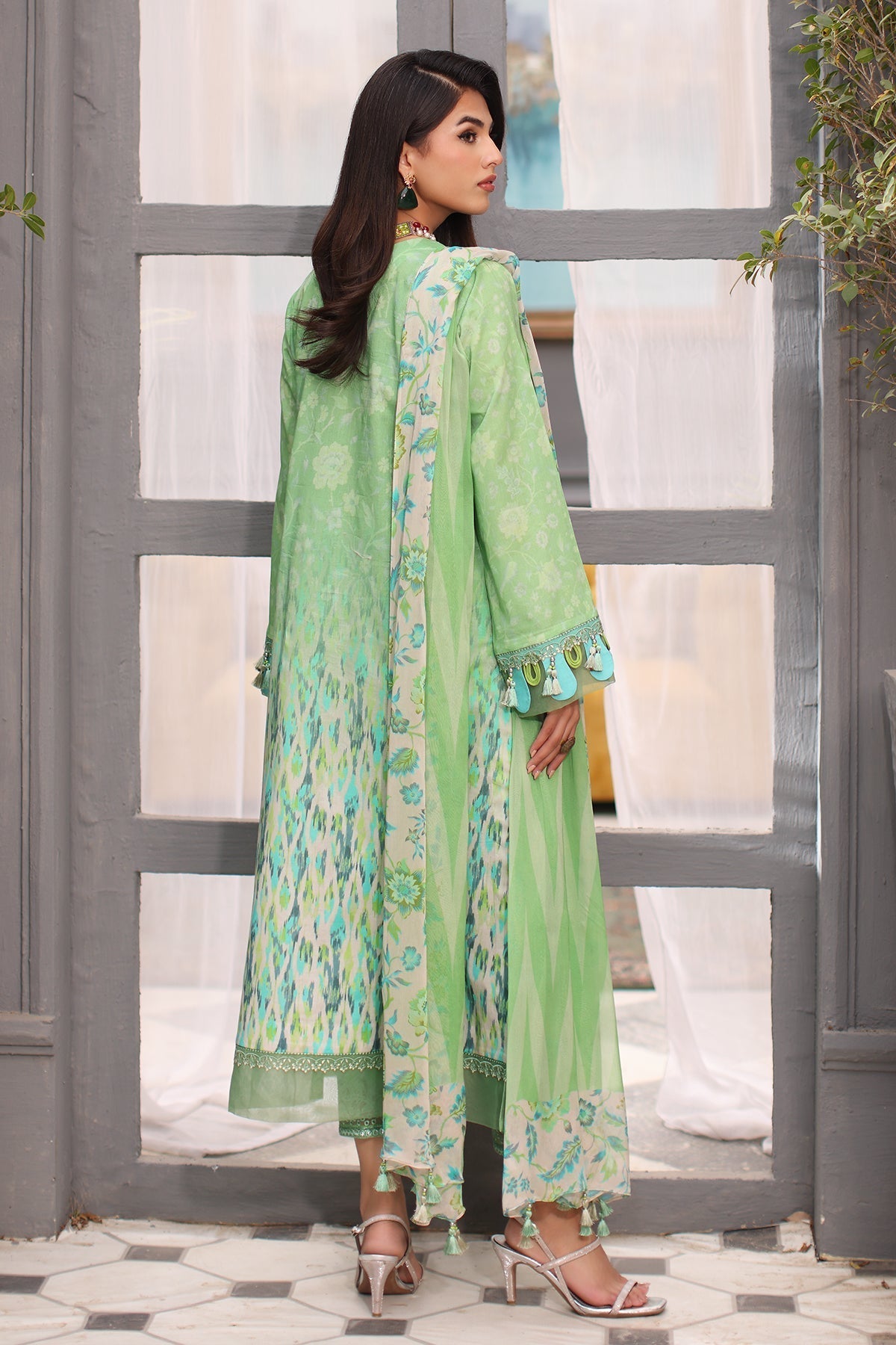 Charizma | Lawn Collection 24 | CCS4-01 - Official Charizma - Agha Fabrics UK