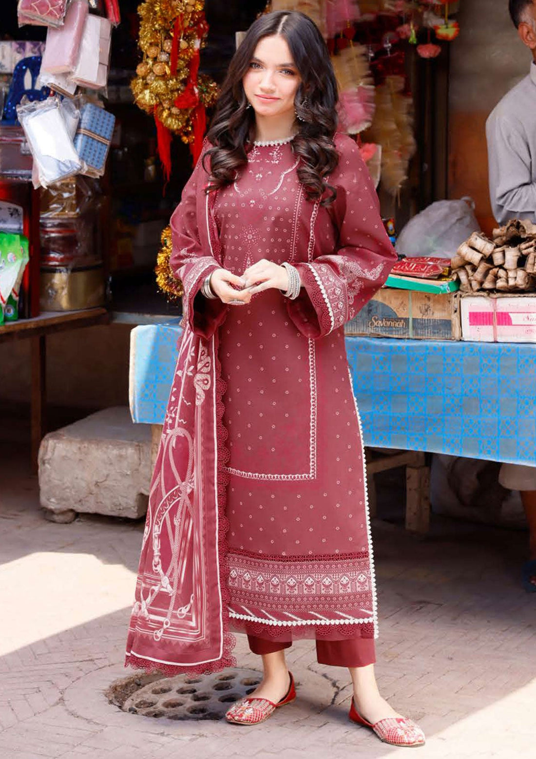 Lawn Collection - Asim Jofa - Basic Prints 24 - AJBB#18 - Official Asim Jofa - Agha Fabrics UK