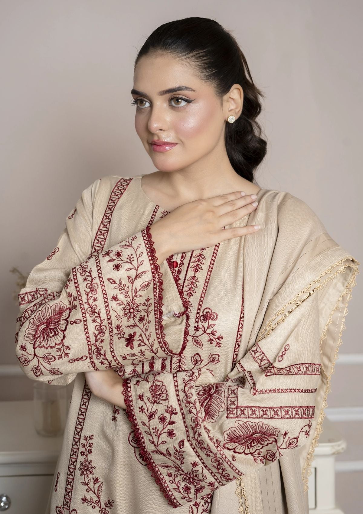 Winter Collection - Keysha - Herringbone Volume 01 - KS-H24-09 - Official Keysha - Agha Fabrics UK