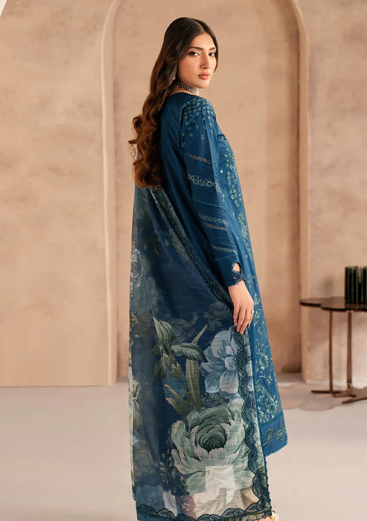 Lawn - Zarif - Summer - Unstitched - ZSU25#03 - MEHMER