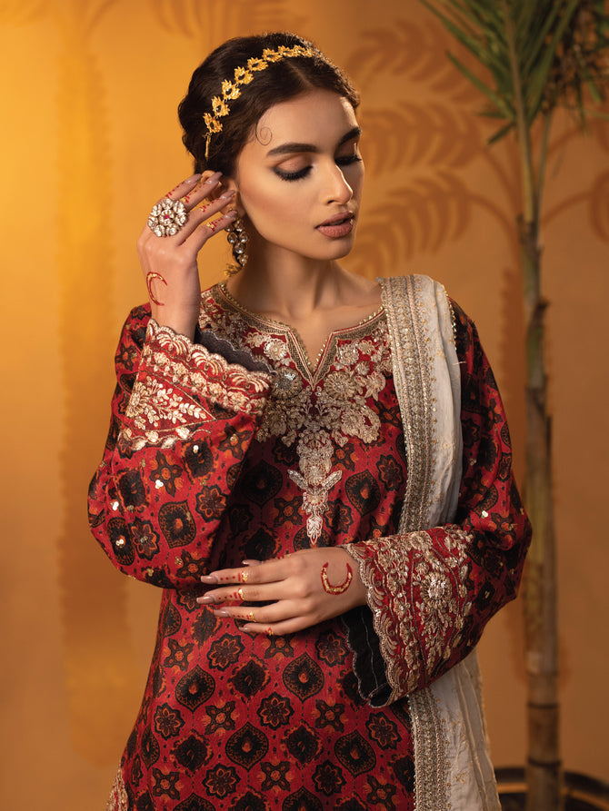 Faiza Faisal | Signature Pret Eid Edit | Carina - Official Faiza Faisal - Agha Fabrics UK