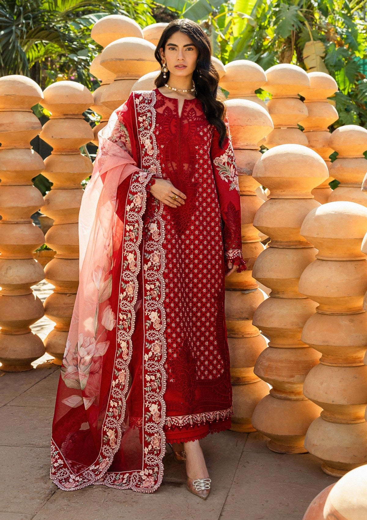 Lawn - Akbar Aslam - Alessandra - D#153 - Elver - Official Akbar Aslam - Agha Fabrics UK