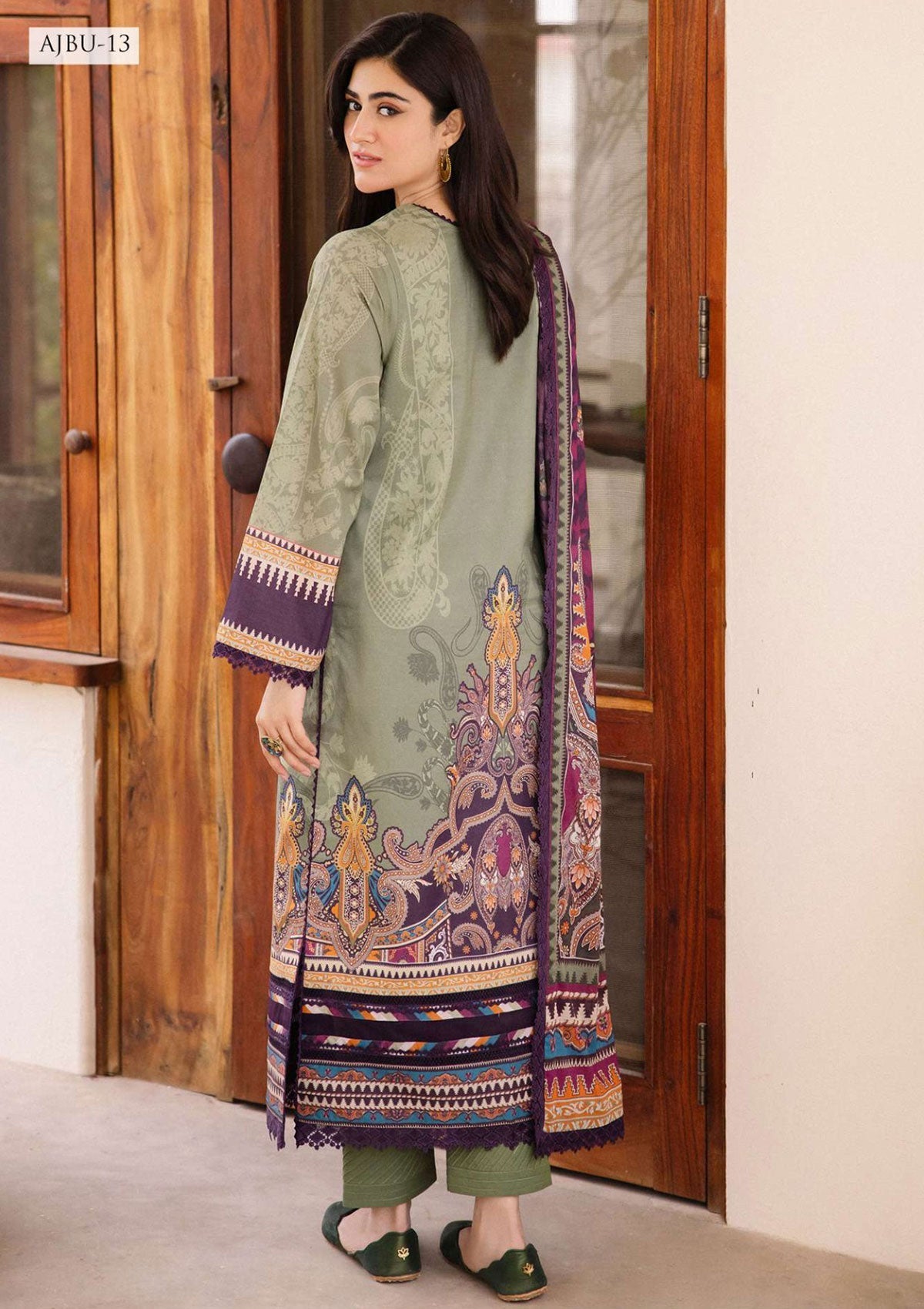 Lawn Collection - Asim Jofa - Prints Vol 2 - JP24#13 - Official Asim Jofa - Agha Fabrics UK