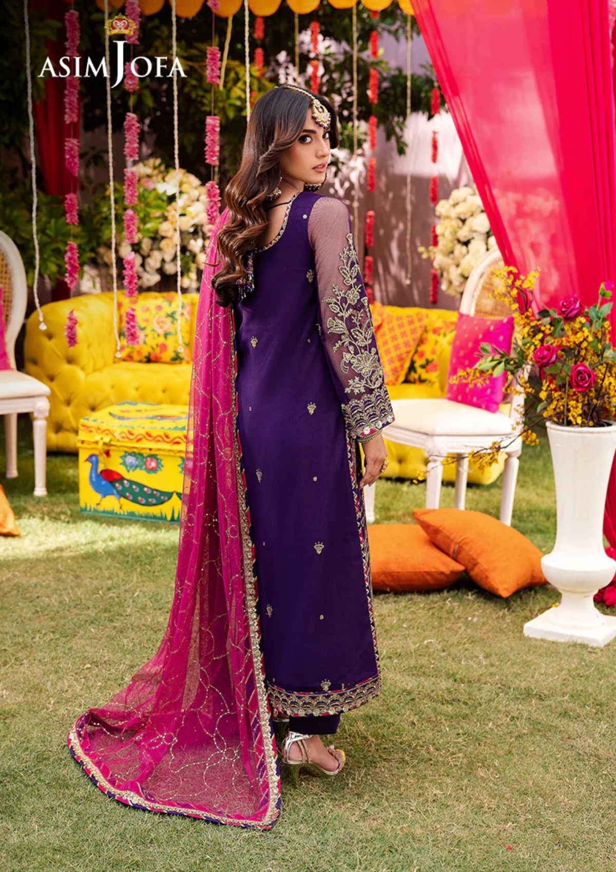 Formal Collection - Asim Jofa - Jag Mag - AJMJ#14 - Official Asim Jofa - Agha Fabrics UK