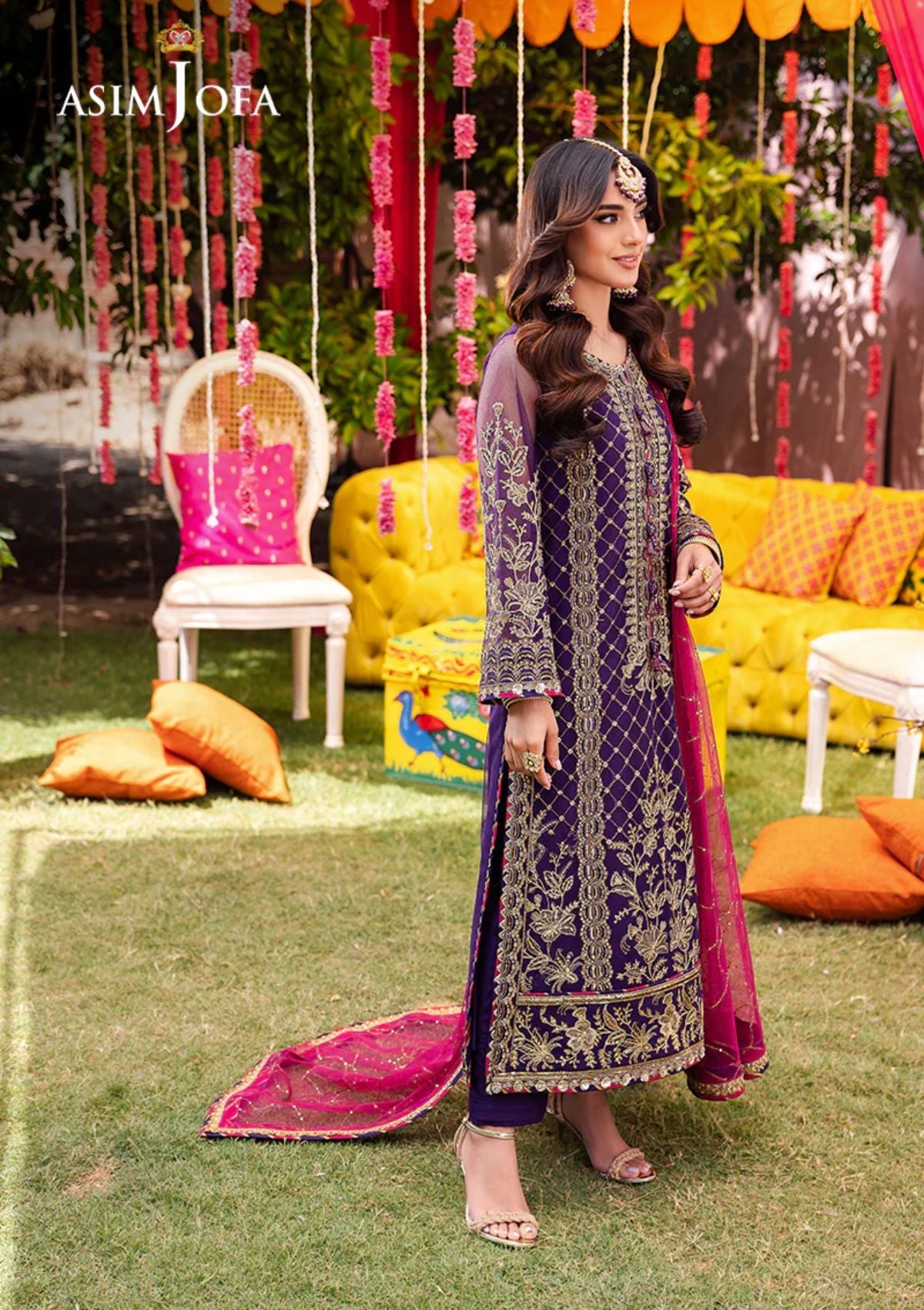 Formal Collection - Asim Jofa - Jag Mag - AJMJ#14 - Official Asim Jofa - Agha Fabrics UK