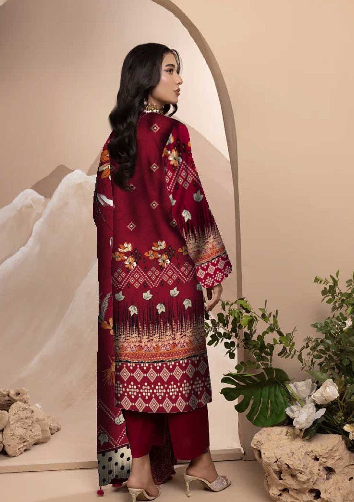 Winter Collection - Art n Style - Monsoon Linen - Volume 2 - A24#16 - Official Art n Style - Agha Fabrics UK