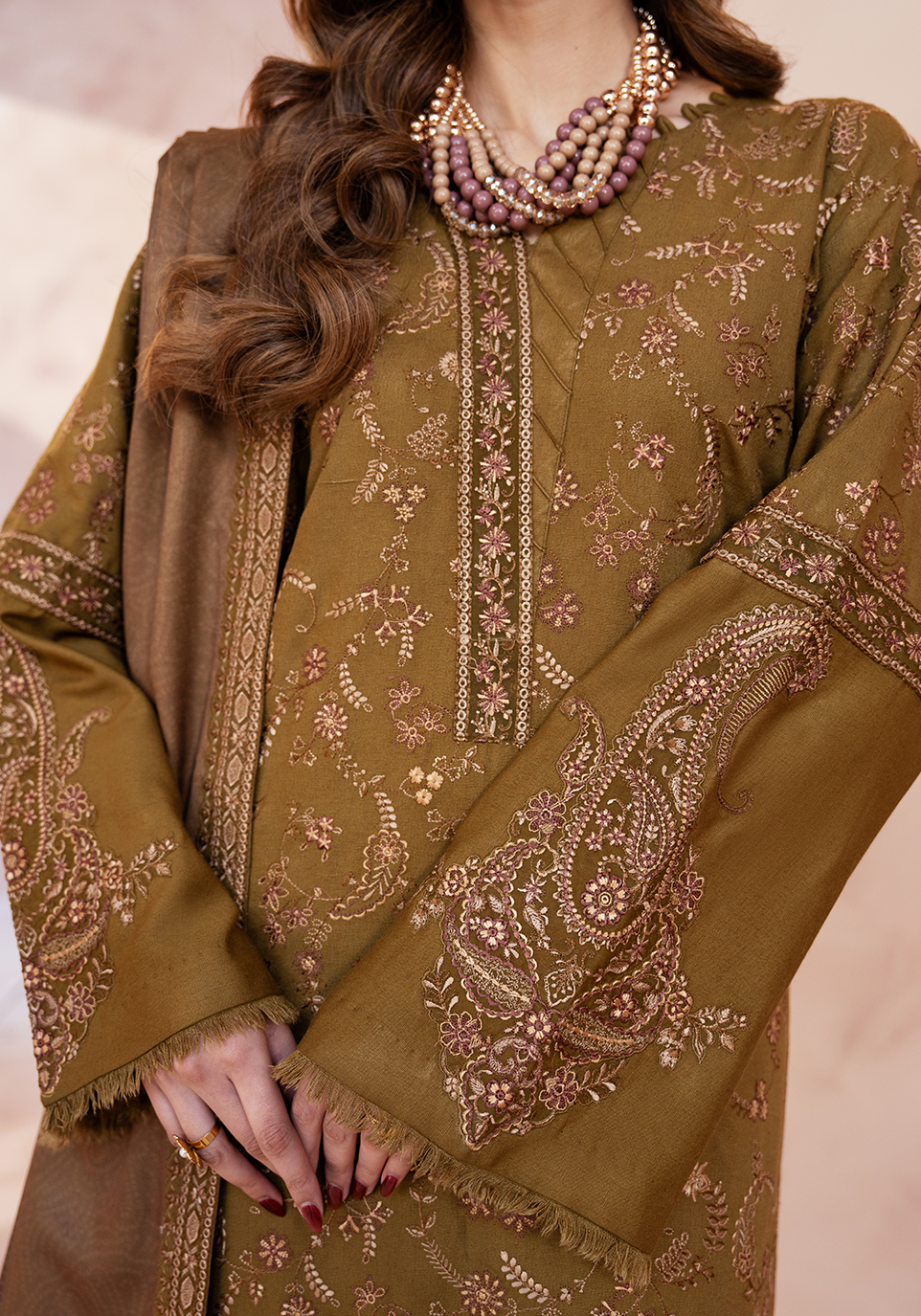 Zarqash | The Winter Luxe Pret | OLIVE REVERIE