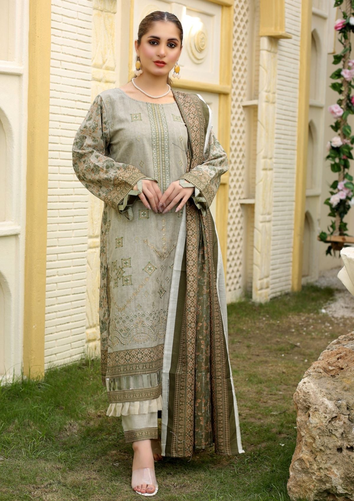 Winter Collection - Bin Rashid - Aina - BA24#01 - Official Bin Rashid - Agha Fabrics UK
