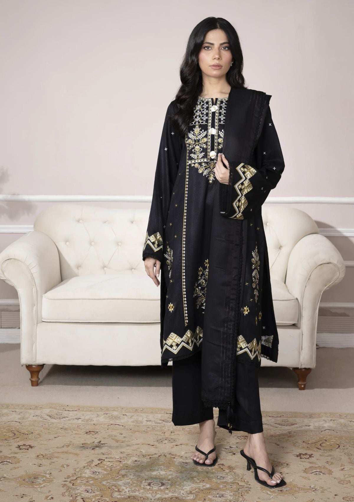 Winter Collection - Keysha - Herringbone Volume 01 - KS-H24-08 - Official Keysha - Agha Fabrics UK