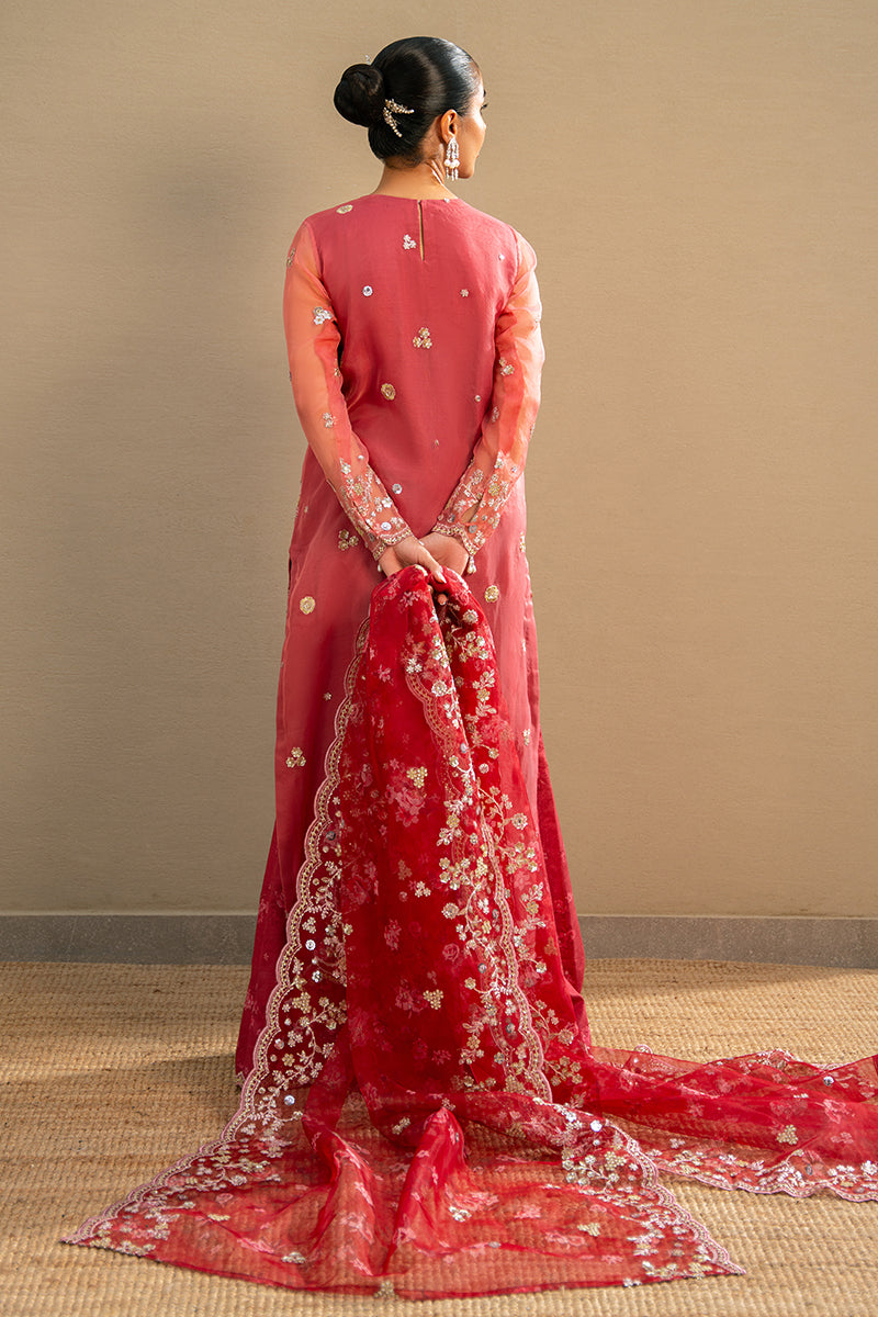 Cross Stitch | Wedding Collection 24 | CRIMSON FIRE - Official Cross Stitch - Agha Fabrics UK