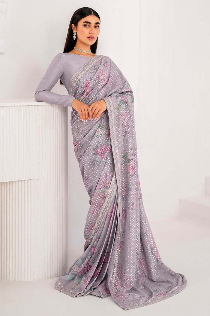 Jazmin | Formals Collection | CHIFFON UC-3060 - Official Jazmin - Agha Fabrics UK