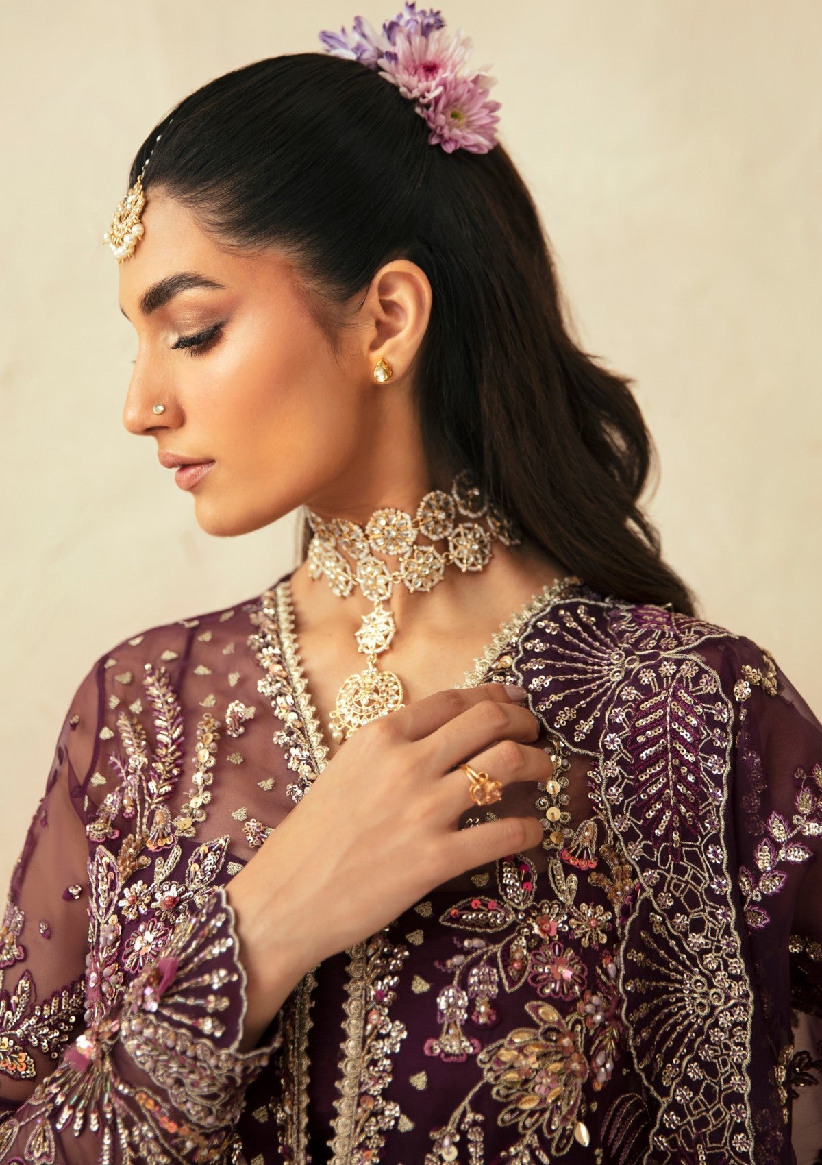 Formal Collection - Akbar Aslam - Mastani - ASM24#1567 - Aureus - Official Akbar Aslam - Agha Fabrics UK