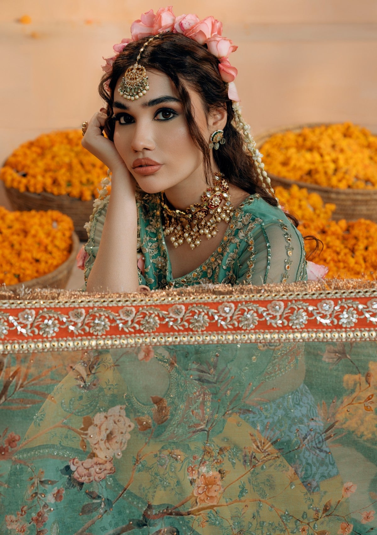 Pret - Fozia Khalid - Chamakh Dhamakh - Wedding Festivity - Shagun