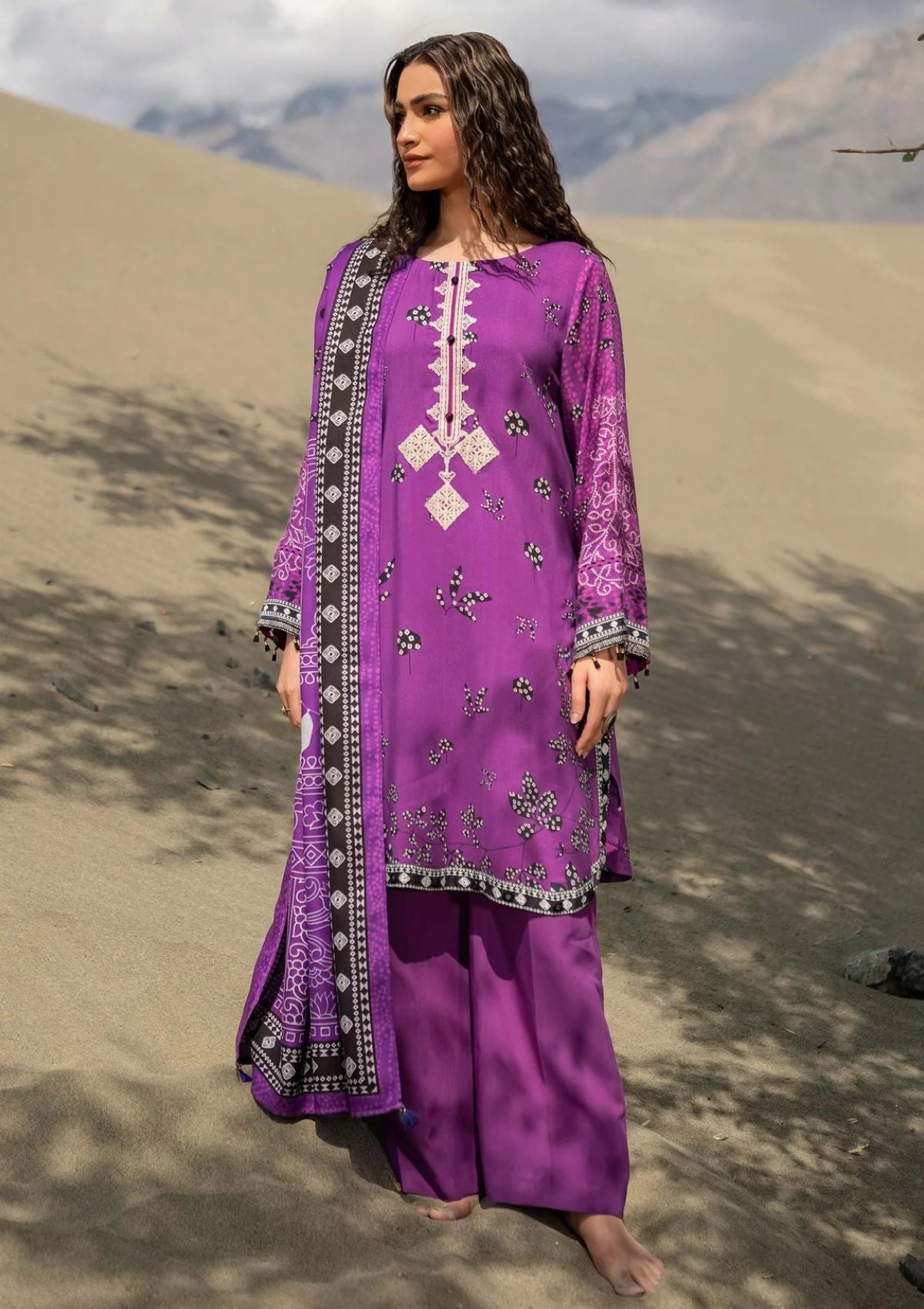 Winter Collection - M.Basics - Mirage - MBM#07B - Official M.Basics - Agha Fabrics UK