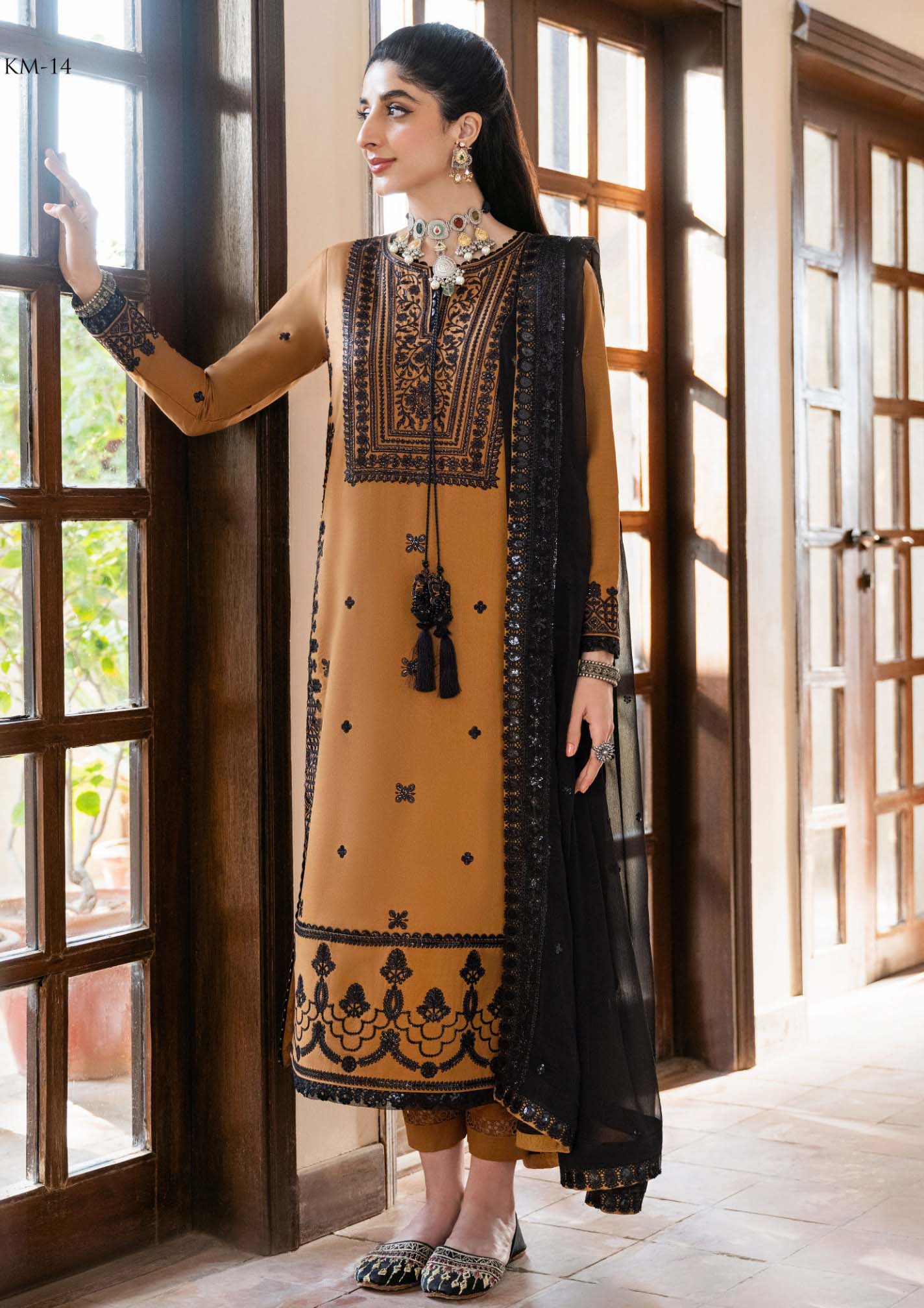 Festive Collection - Asim Jofa - Eid Festive - AJKM-14 - Official Asim Jofa - Agha Fabrics UK