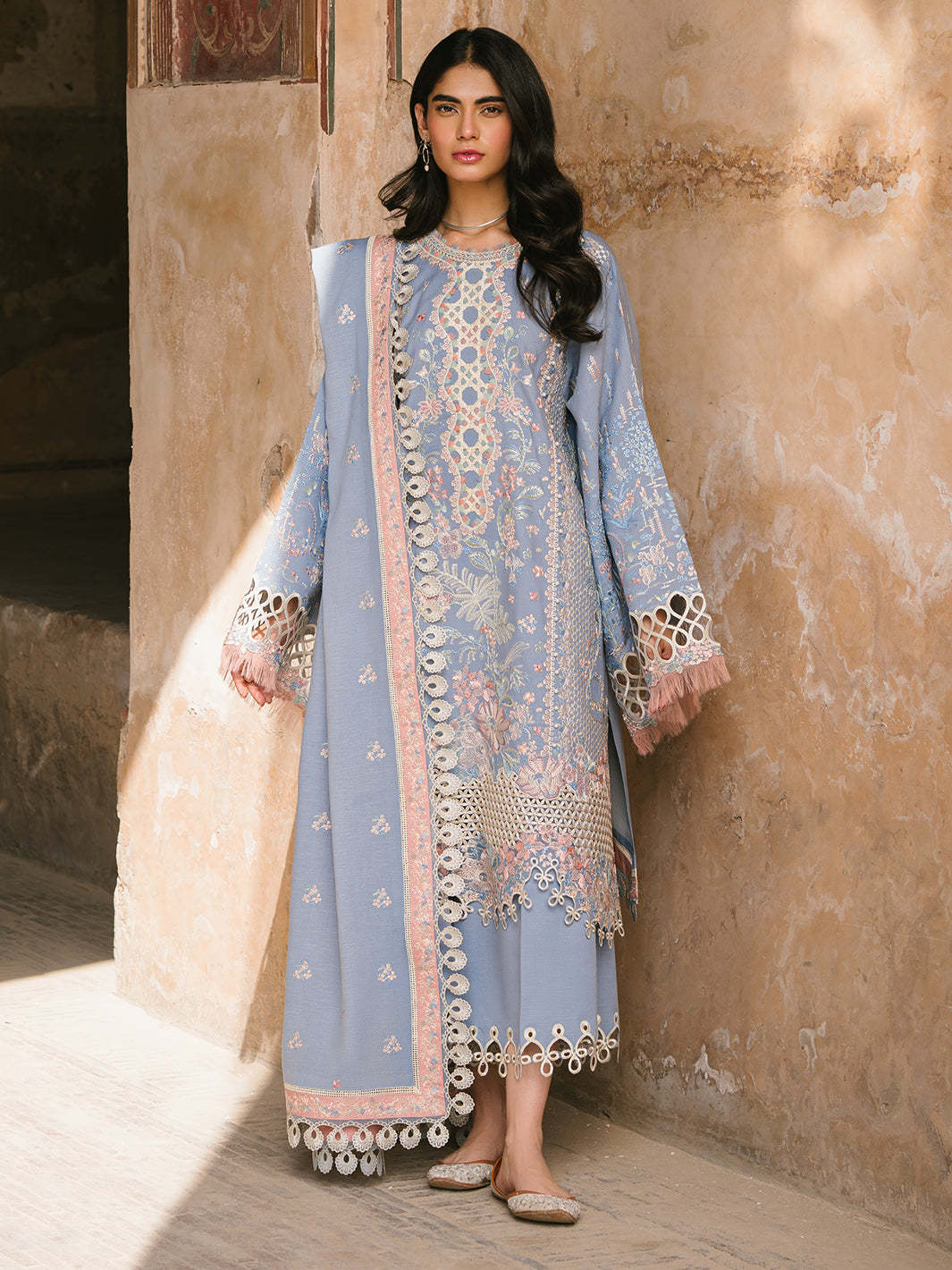 Bin Ilyas | Gulabi Baagh Winter 24 | 151 B - Official Bin Ilyas - Agha Fabrics UK