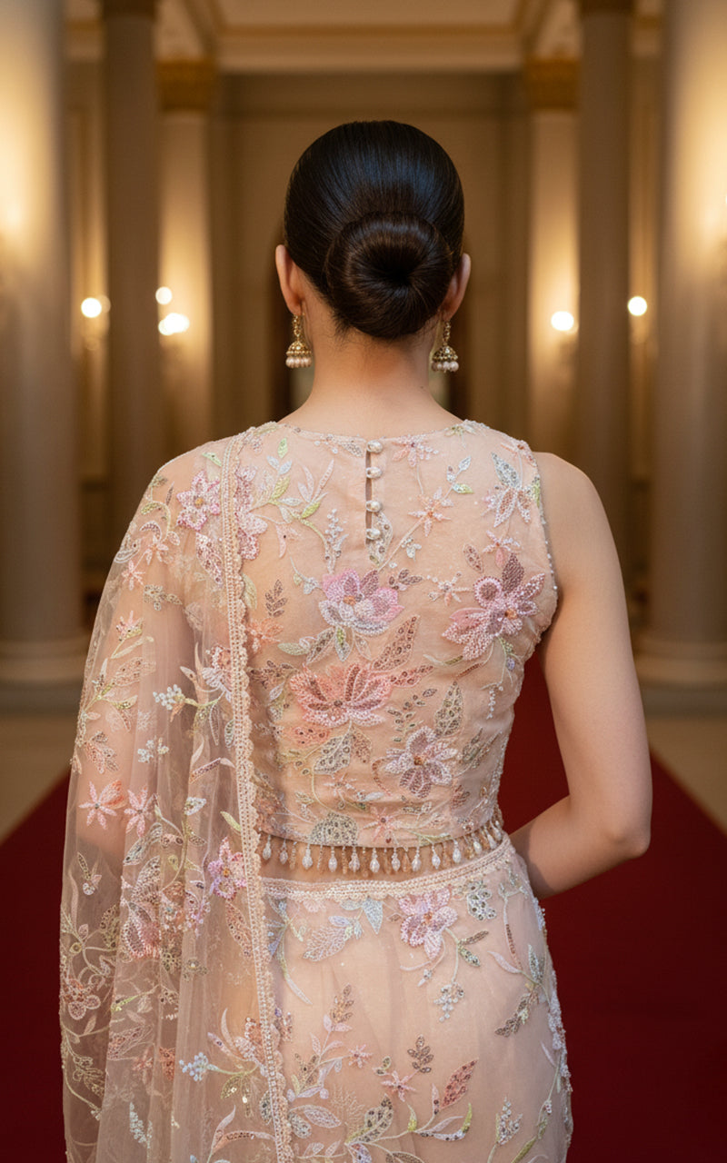 Threads and Motifs | Formal Dresses 25 | Embroidered Saree