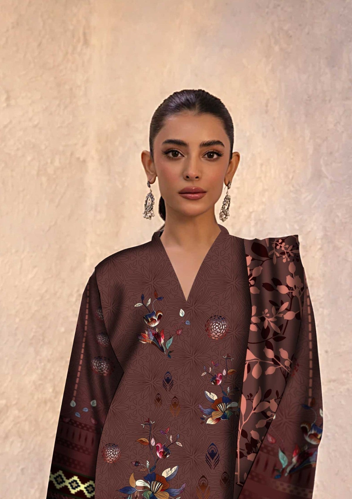 Winter Collection - Art n Style - Monsoon Linen - Volume 2 - A24#19 - Official Art n Style - Agha Fabrics UK