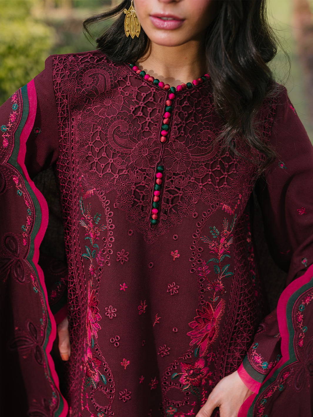 Bin Ilyas | Gulabi Baagh Winter 24 | 154 B